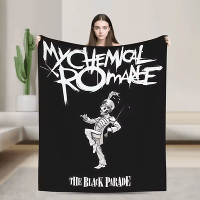 Inspire Curations My Chemical Romance Rock Band Flannel Throw Blanket 7 102x127cm