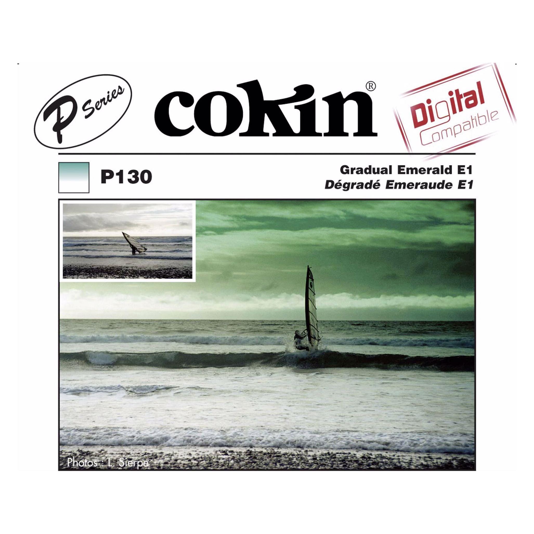 Cokin Filter P130 Verlauf smaragd 1 (84 mm, ND- / Grauverlauffilter) (WP1R130)