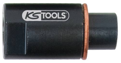KS Tools 150.3690 Düsenadapter mit Dichtring, Ø 14 mm, Typ 34