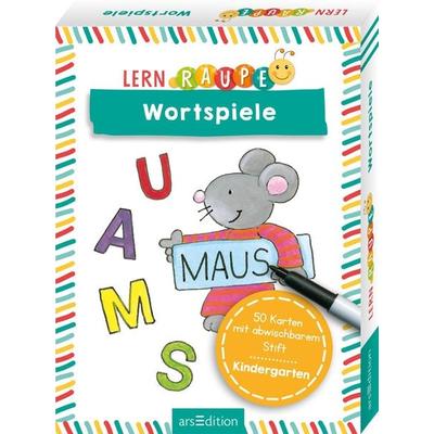 Lernraupe – Wortspiele, Gebundene Ausgabe von , arsedition