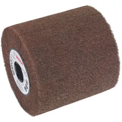 Bosch Professional Zubehör, Schleifmittel, Vliesschleifwalze für Satinierer, 19 mm, grob, 100 mm (Grob)