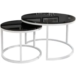COUCHTISCH CIRI 2-in-1 Hochglanz