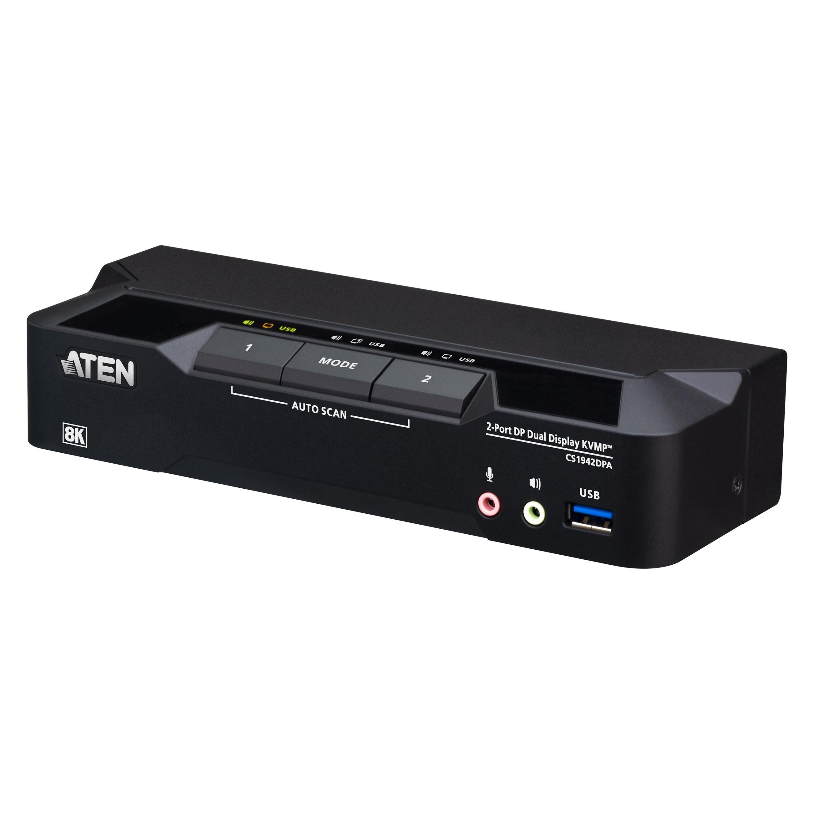 Aten 2-Port USB 3.0 8K DisplayPort (CS1942DPA)