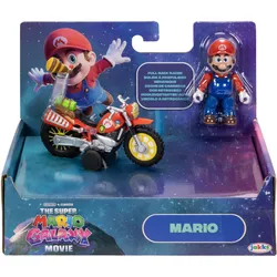 Super Mario Galaxy Movie – 6 cm große Figur mit Rückziehmotorrad, sort. #1 (Keine Auswahl möglich)
