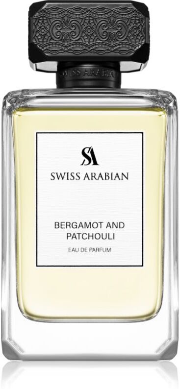 Swiss Arabian Bergamot and Patchouli Eau de Parfum pour homme 100 ml