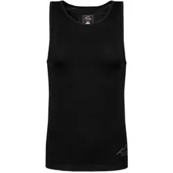 Normani, Herren, Funktionsshirt, Herren Merino Unterhemd Alice Springs (3XL), Schwarz