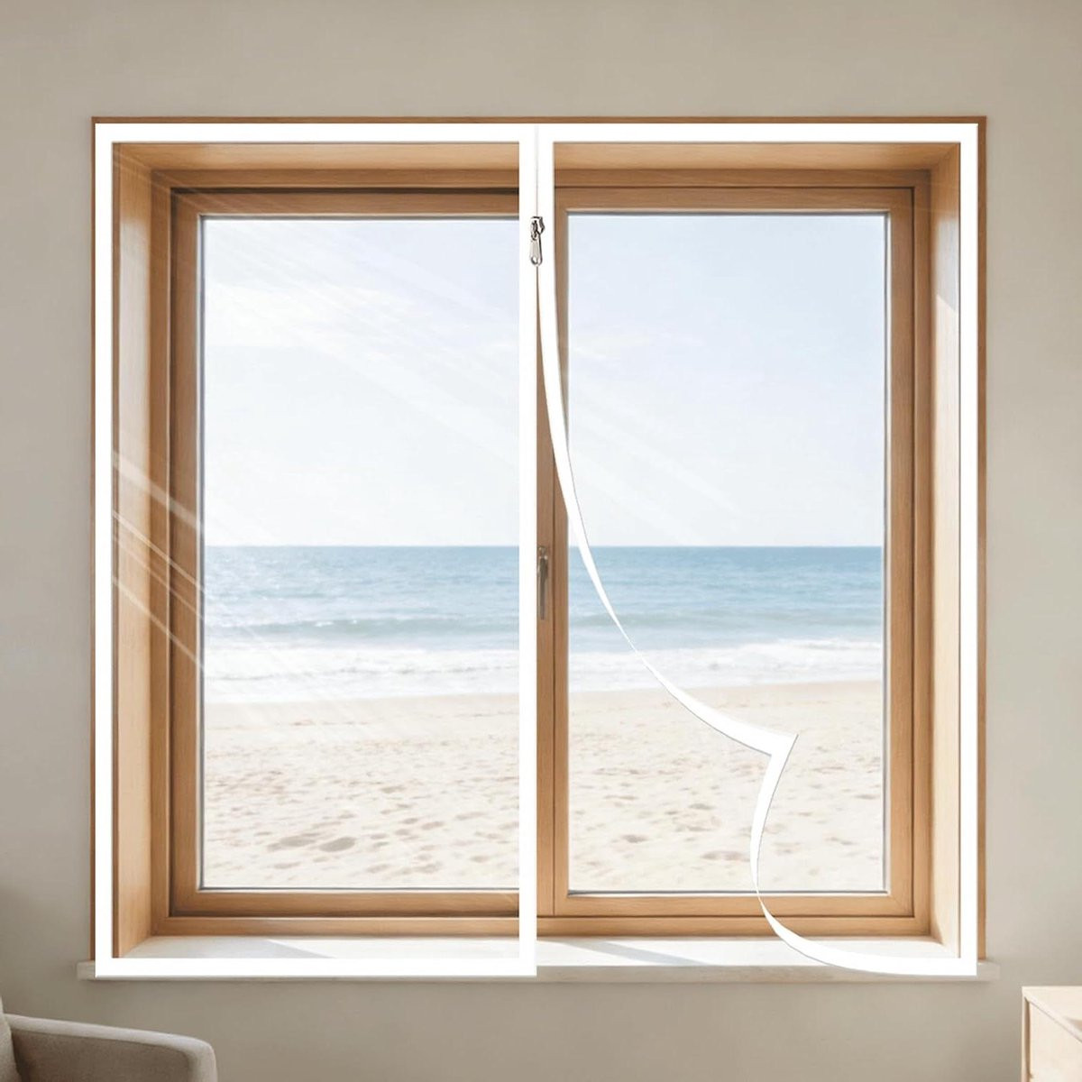 Wit Raamisolatie Folie van Verdikt EVA-materiaal - 150 x 80 cm