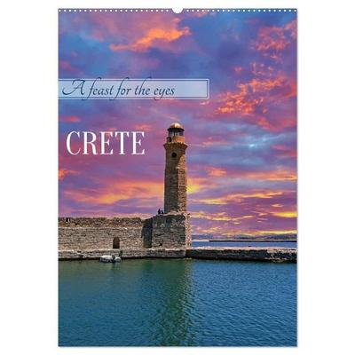 A feast for the eyes - Crete (Wall Calendar 2027 DIN A2 portrait), CALVENDO 12 Month Wall Calendar