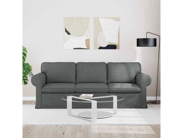 Gris SOFA - PHSH - Canapé 180cm - 3 places - Gris foncé Métал C326