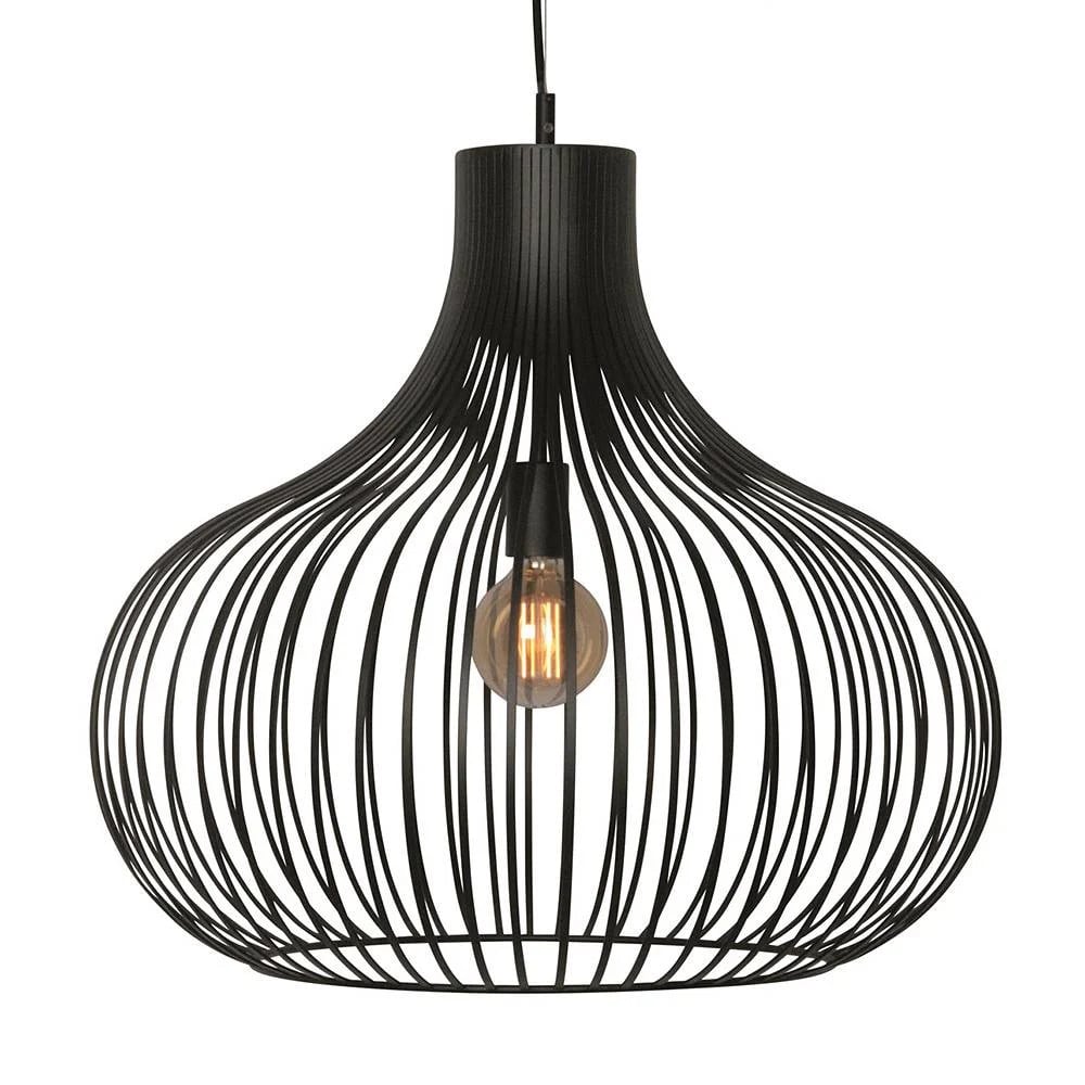Freelight Hanglamp Aglio Zwart 60 cm