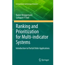 Ranking and Prioritization for Multi-indicator Systems, Fachbücher von Rainer Brüggemann, Ganapati P. Patil