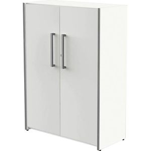 Kerkmann Aktenschrank start up, aus Holz, abschließbar, 80 x 111 x 38 cm (B/H/T), weiß