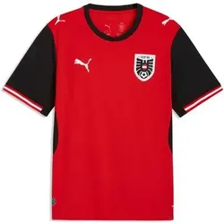 PUMA Herren Trikot Österreich FB WM 2026 Heim, Größe S in Rot Rot