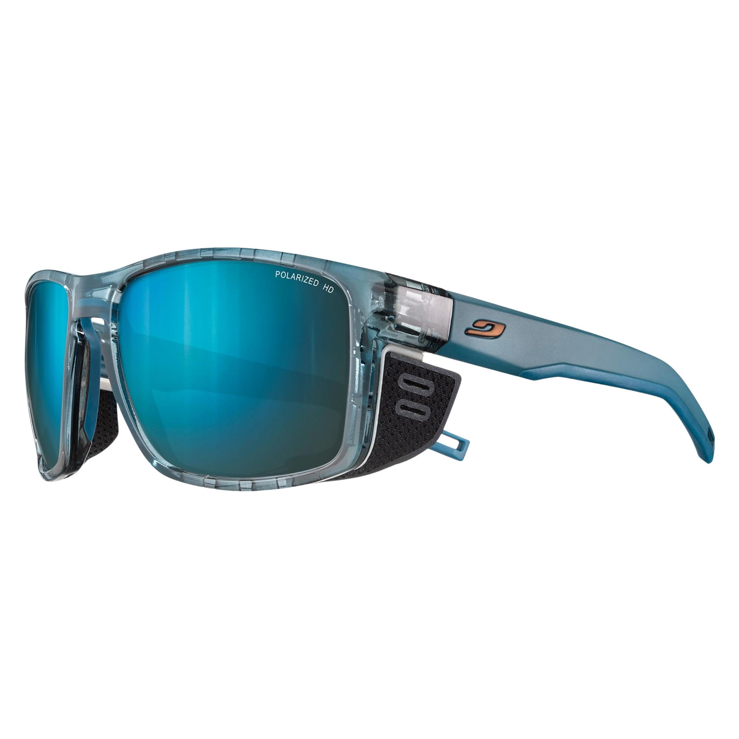 Julbo Shield, bleu Tr/bleu, P3 (Blau, bleu Tr/bleu, Duck Blue / Blue Matt / Multilayer Blue, Entenblau / Blau Matt, Türkis, Blau) (J5069612)