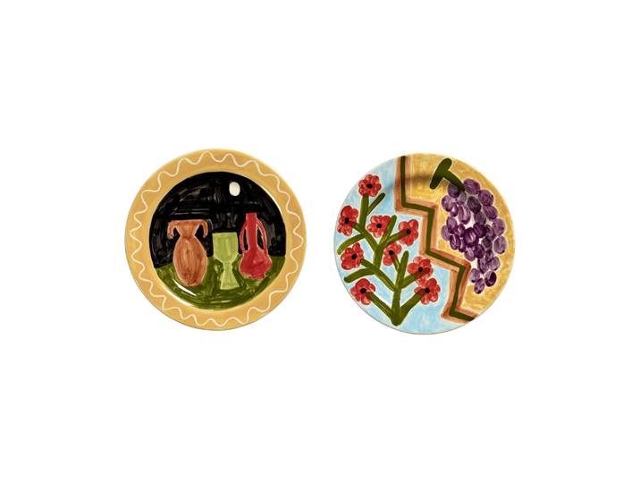 Serax - Assiette Santiago De Borja - Multicolore - Grès - Designer Shurleey