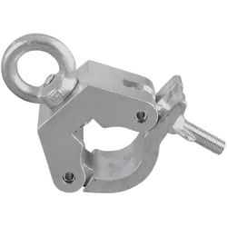 EUROLITE TPC-51 Klammer mit Öse, silber