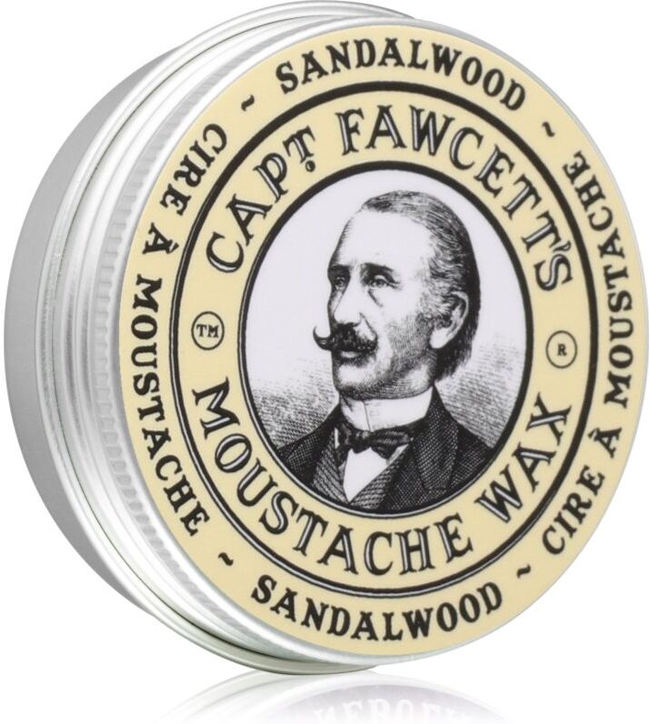 Captain Fawcett Moustache Wax The Gentleman's Stiffener moustache wax Sandalwood 15 ml