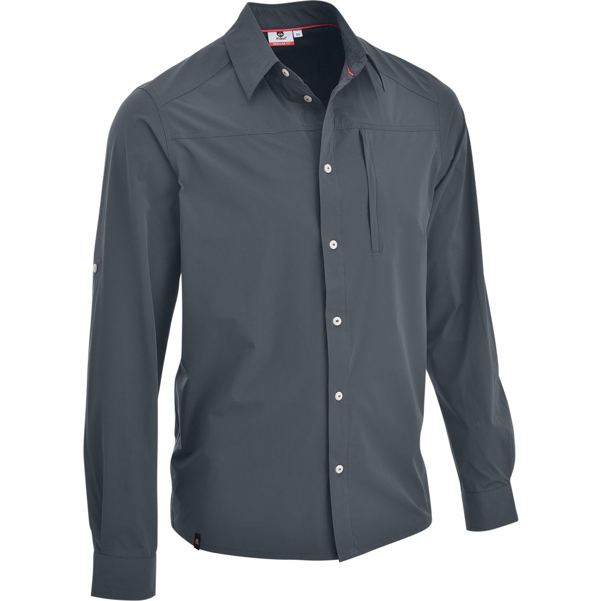 MAUL Sport Veniv 1/1 Fresh - Krempelhemd Kariert Elastisch dark grey (10) 48 4330900407-10-48