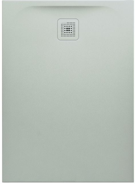 LAUFEN Pro Duschwanne H2129540770001 Marbond Ablauf kurze Seite hellgrau