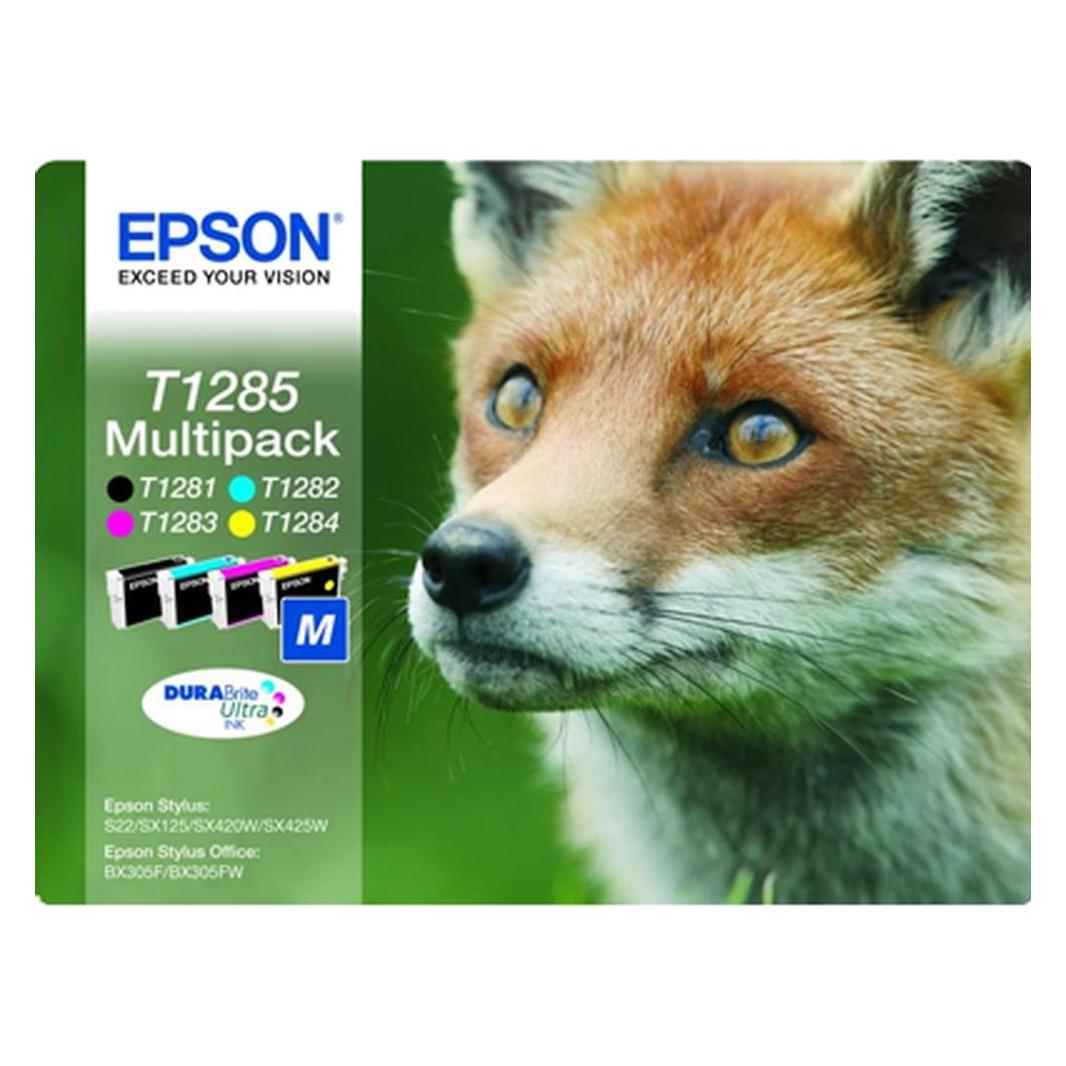 Epson T1285 DuraBrite Ultra Multipack (BK, C, M, Y) (C13T12854012)