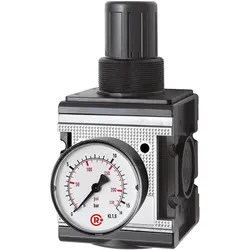Riegler, Zubehör Druckluftwerkzeug, Druckregler »multifix«, inkl. Manometer, BG 4, G 1, 0,5 - 16 bar