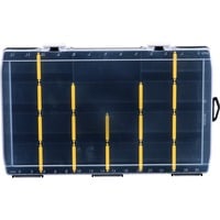 OPP Organizer 14", Werkzeugbox schwarz/transparent, 22 Fächer
