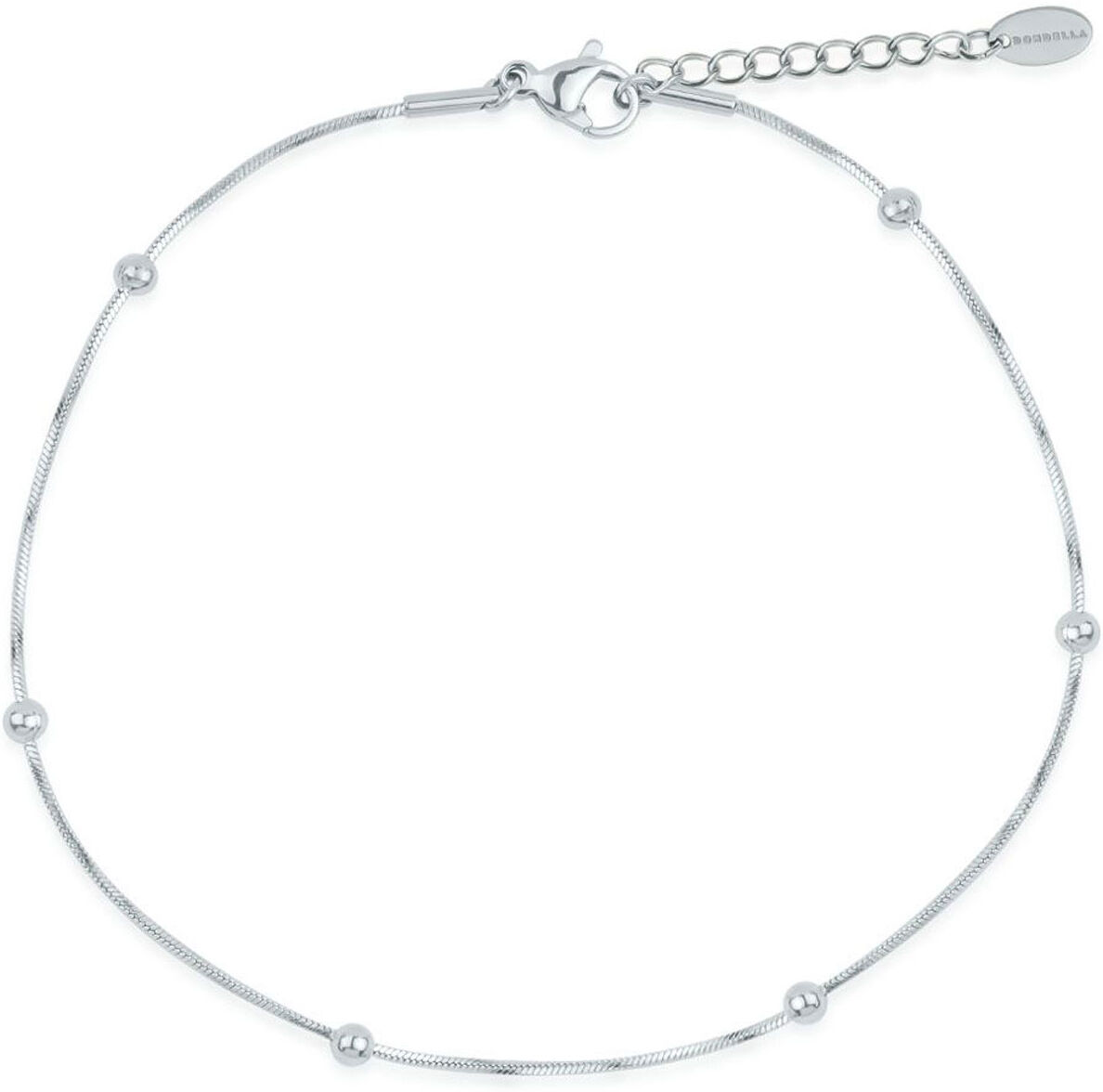 DONDELLA Belissa Silver Anklet 23+3cm