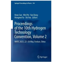 Proceedings of the 10th Hydrogen Technology Convention, Volume 2, Fachbücher