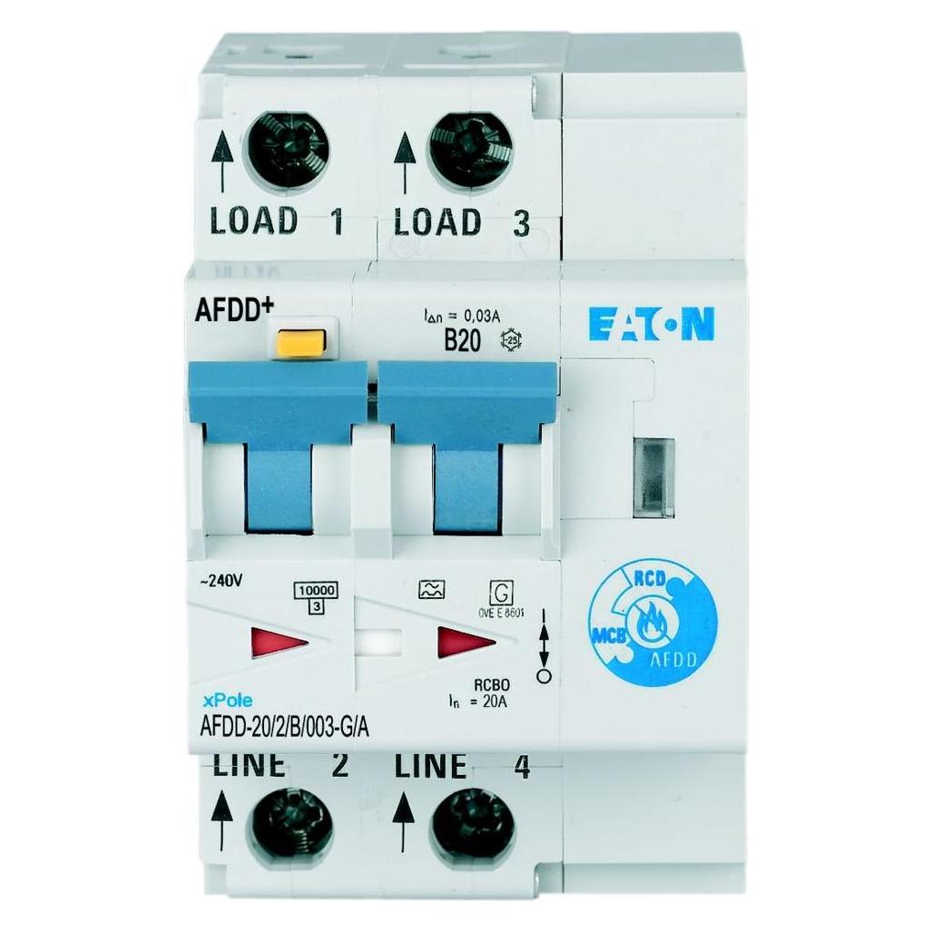 Eaton Brandschutzschalter, 2p, B, 20 A, 30 mA, MB-300170 (MB-300170)