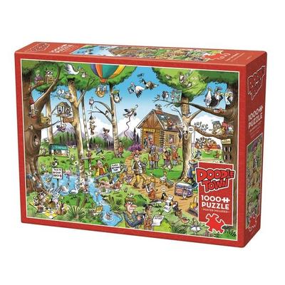 COBBLE HILL PUZZLES - Verrückte Vogelwarte 1000 Teile