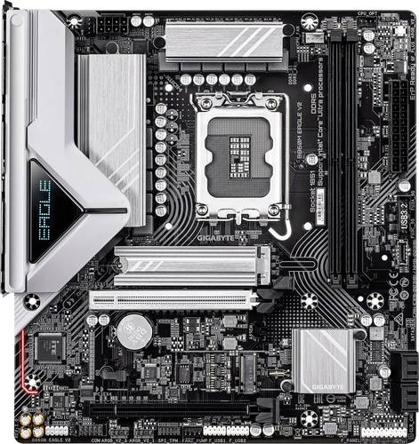 Gigabyte B860M EAGLE V2 Mainboard Sockel (PC) Intel LGA 1851 Formfaktor (Details) Micro-ATX Mainboard-Chipsatz Intel B860