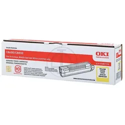 OKI, Toner, 43487709 (Y)