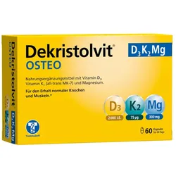 Dekristolvit OSTEO D3K2 Mg 60 St