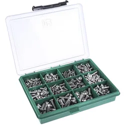 RS PRO, Schrauben, Schrauben Innensechkant Satz A2 DIN 7380