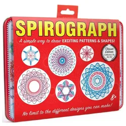 Sheny Spirograph Retro Tin, Multicolor, One Size (SP103)