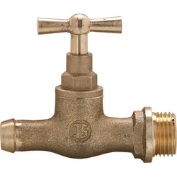 Entleerungsventil, gerader Auslauf Oberfläche: Messing 1833 1/2"