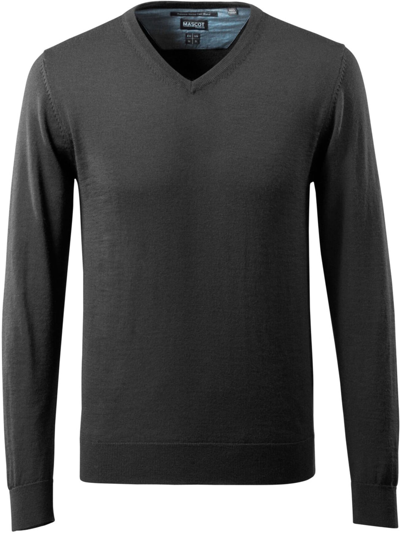 Mascot Strickpullover Merinowolle V-Ausschnitt schwarz 2XL (50635-989-09-2XL)