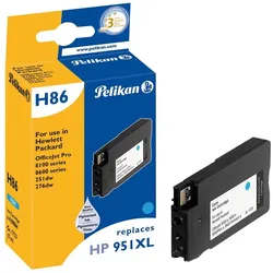 Pelikan Tintenpatrone für hp CN046AE/4109064 951XL 17ml cyan