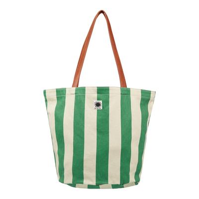 Strandtasche QUIKSILVER "Bofield", Damen, leprechaun, Baumwolle, Taschen Strandtasche