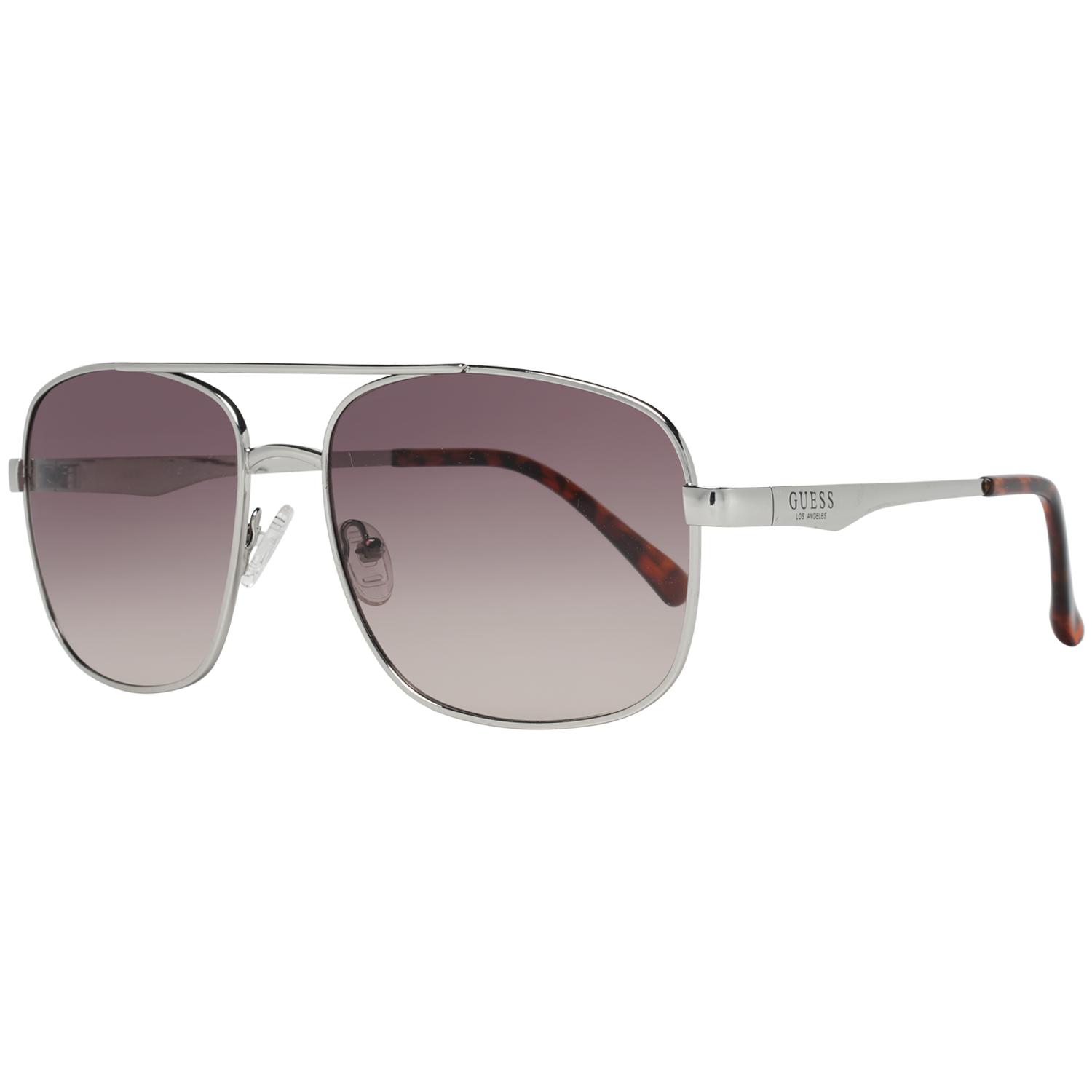 Guess Sonnenbrille GF0211 10F Silber Braun Verlauf