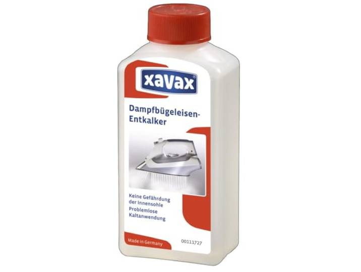 Xavax Entkalker für Dampfbügeleisen, 250 ml (ausreichend für 3 Anwendungen)