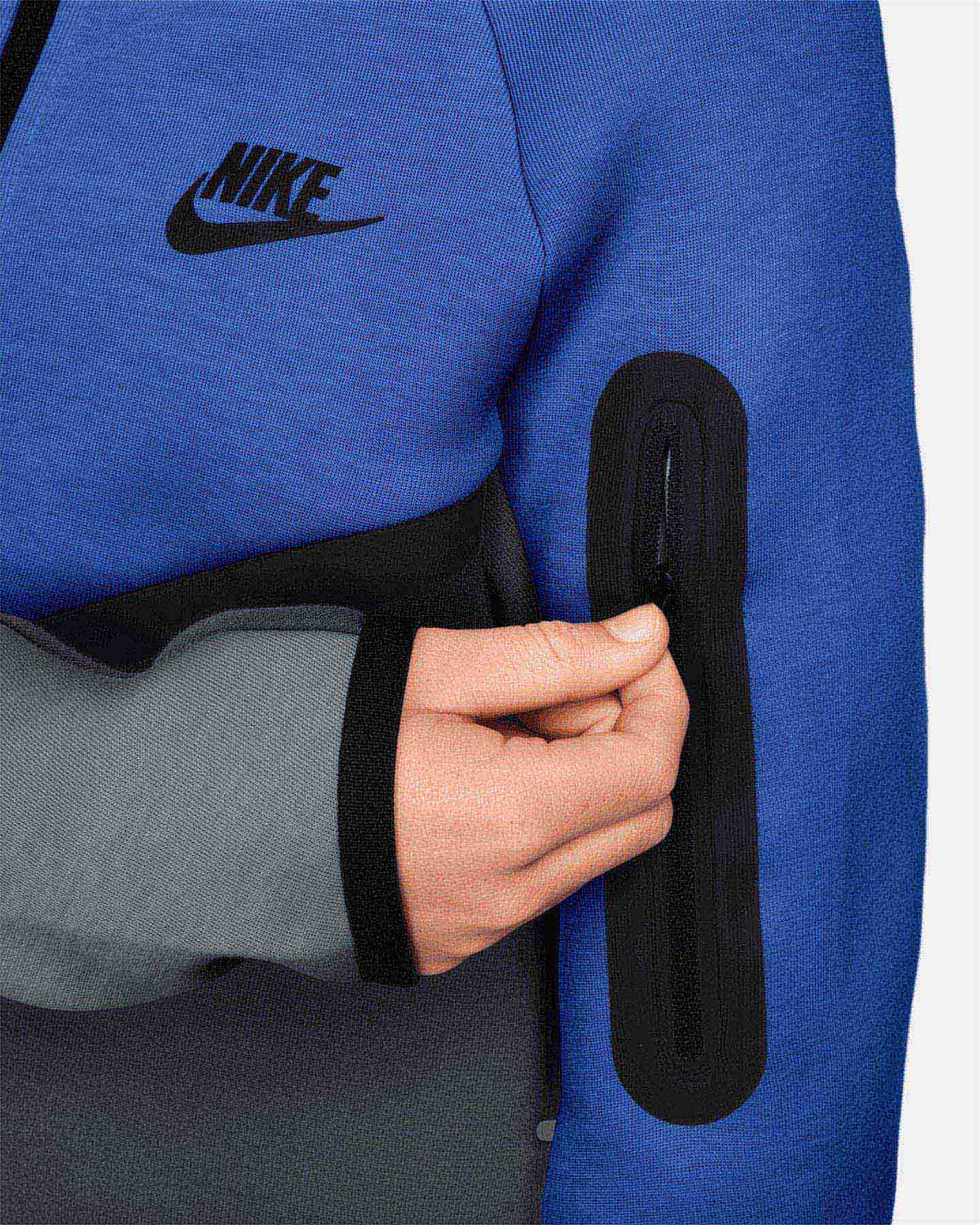 Nike Tech Fleece 2 Jr - Felpa - Blu Royal 13-15ANNI