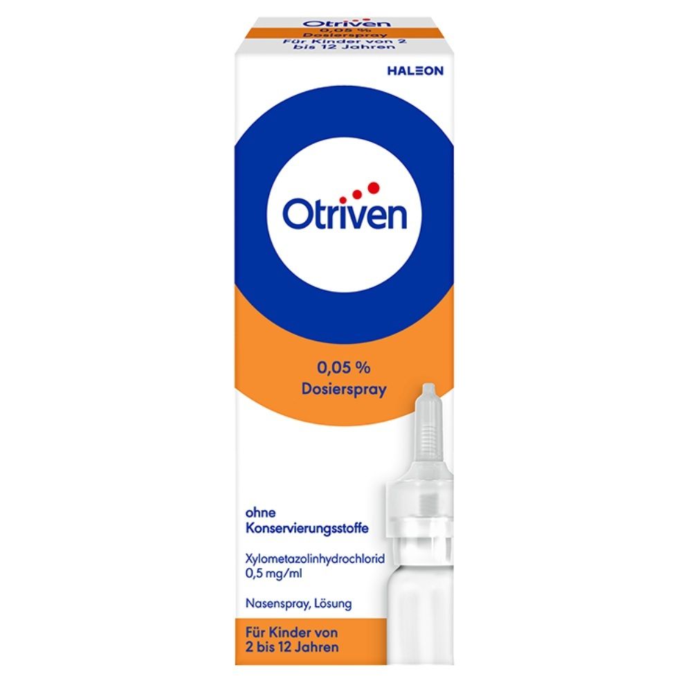 Otriven 0,05% Dosierspray o.Konservierungsstoffe 10 ml