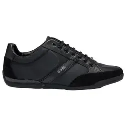 BOSS für Herren. 50498265 Saturn Lederschuhe schwarz (43), Wohnung, Schnürsenkel, Lässig