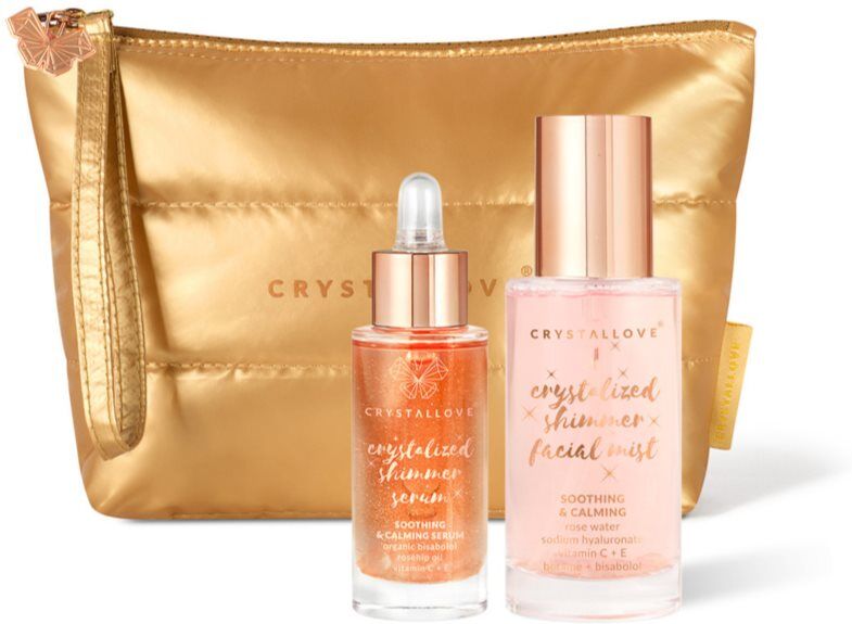 Crystallove Rose Quartz Skincare Duo skin care set