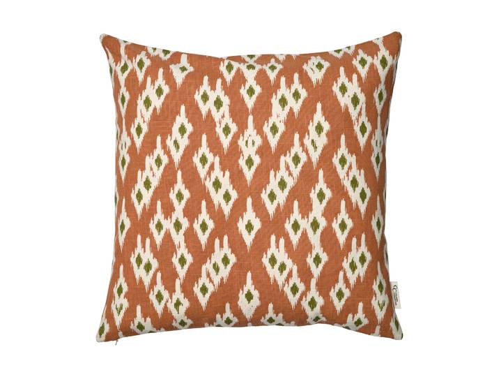 Classic Collection Housse de coussin Ikat Diamond 50x50 cm Brown