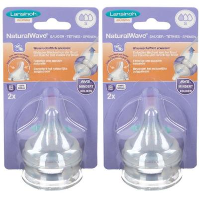 Lansinoh Naturalw Sauger S x2 2x2 St