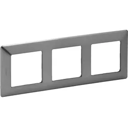 Legrand 754153 Valena Life 3-Fach Rahmen Inoxgrau