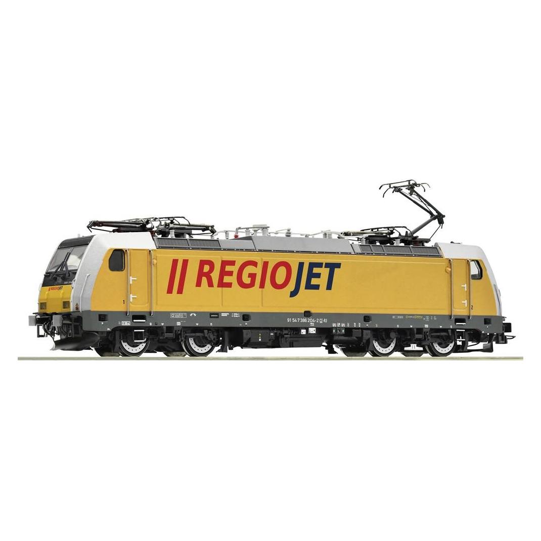 Roco 7500102 H0 E-Lok 386 204-2 der Regiojet (Spur H0) (7500102)