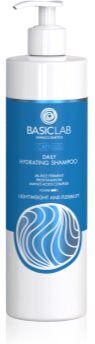 BasicLab Dermocosmetics Capillus champô para lavagem diária dos cabelos com efeito hidratante 300 ml. Dermocosmetics Capillus